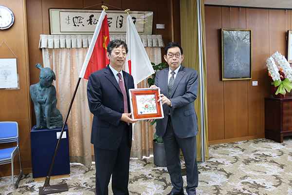 北京工業大学(中国)副学長表敬訪問